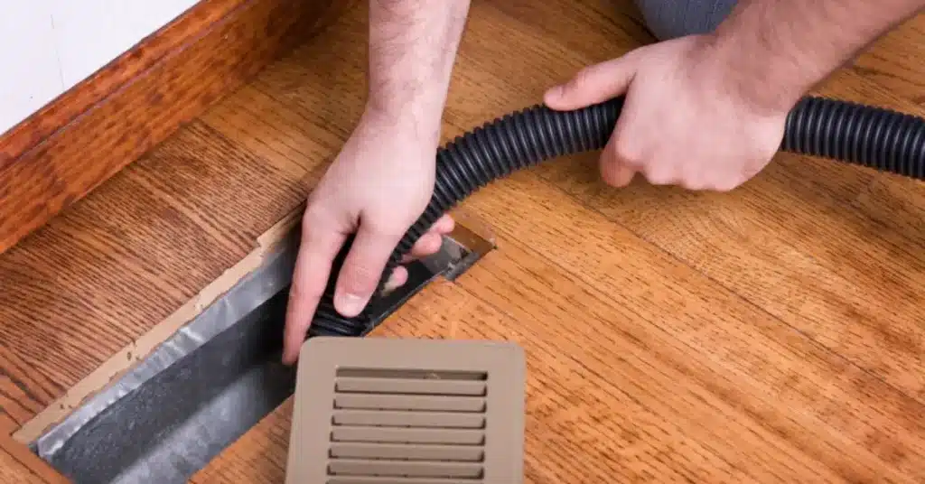 diy air duct cleaning explained