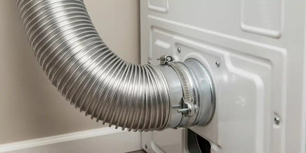 how hot does an indoor dryer vent get